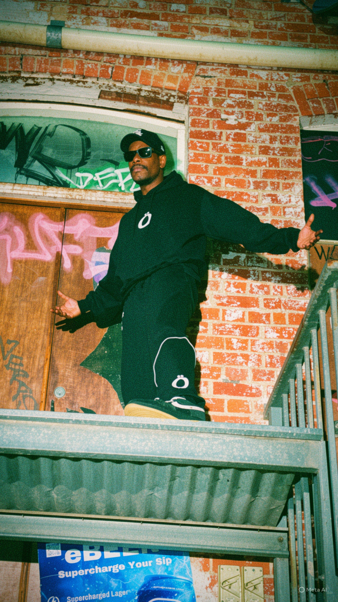 Black LÖS Tracksuit